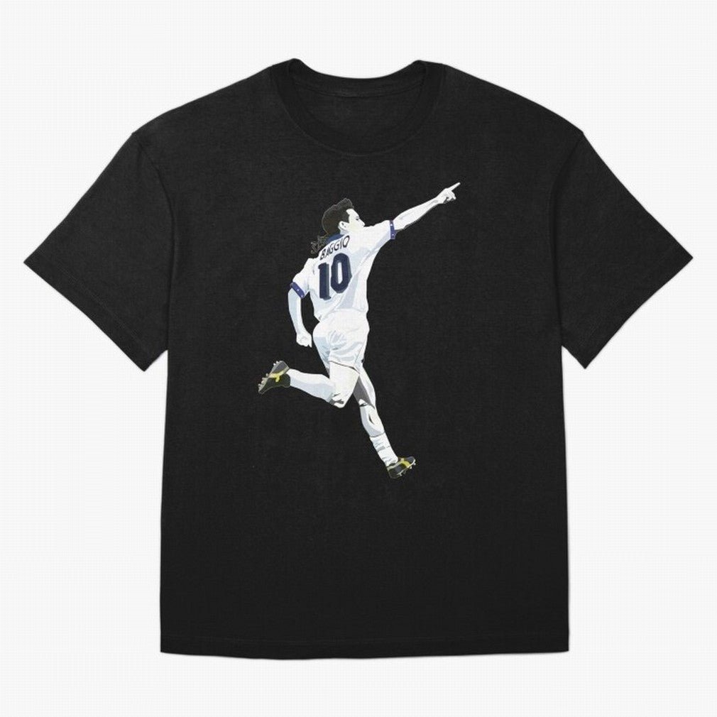 Roberto Baggio - Italy | Mbappe gift Oversized T-Shirt Bring Match Day Fire to FIFA World Cup 2026 USA Canada Mexico for Fans of Cristiano Ronaldo and Spain, Bringing Football Festival Excitement, Trophy Ambitions, Country Rivalries and Star Player