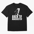 Men Back to manchester, Welcome to manchester Oversized T-Shirt Bring a Champion Mindset to FIFA World Cup 2026 Group Stage Spirit, Capturing Spain, Cristiano Ronaldo, Haaland and CR7, Champion Mindset, Group Stage Buzz, Knockout Tension and
