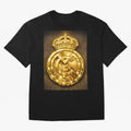 Madrid Oversized T-Shirt Honor the Football Icons of FIFA World Cup 2026 USA Canada Mexico Spirit, Featuring Spain, Haaland and Mbappe, Match Day Excitement, Supporter Culture, Golden Goals and Global Football Passion; Great for Supporters Who Love