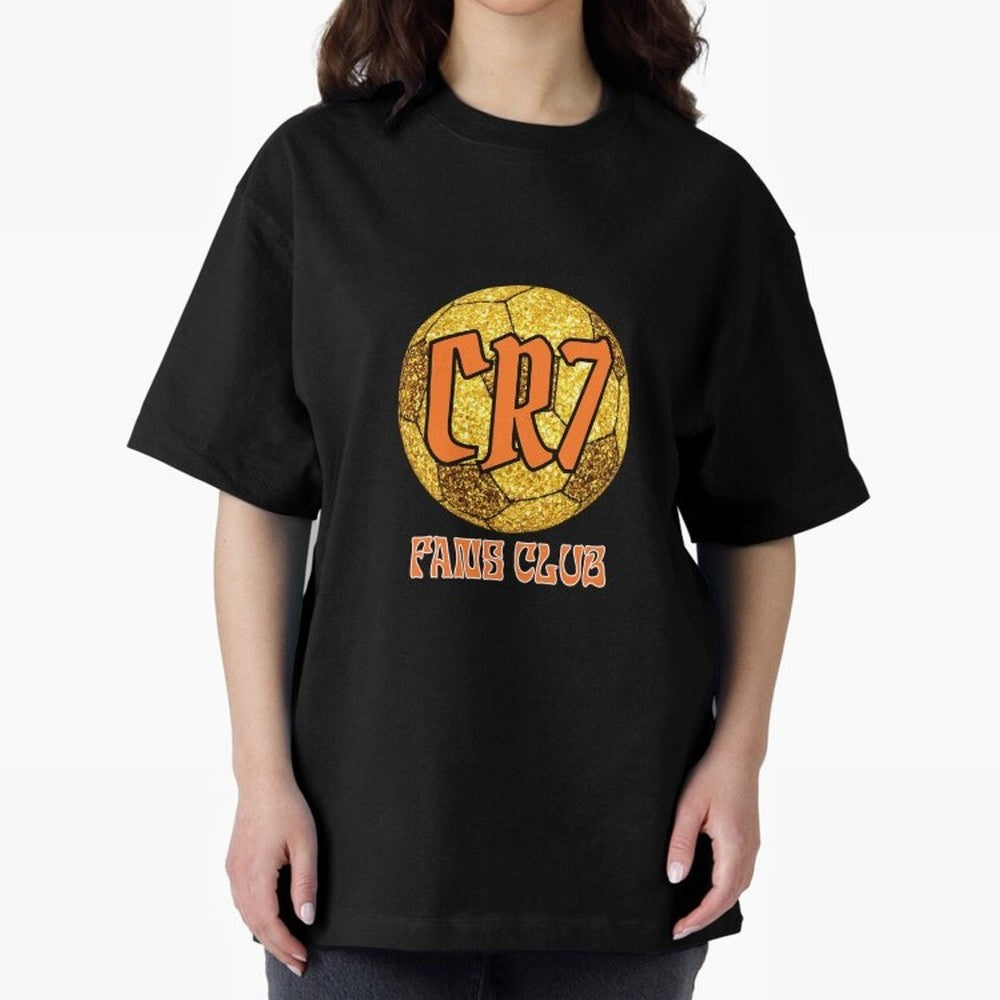 CR7 ORANGE Oversized T-Shirt Celebrate the Stars of Match Day Hype around FIFA World Cup 2026 USA Canada Mexico, Neymar, Haaland and Cristiano Ronaldo, France, Supporter Pride, Iconic Celebrations, Legendary Names and Global Match Day Energy;