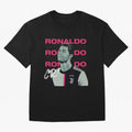 Ronaldo Oversized T-Shirt Capture FIFA World Cup 2026 USA Canada Mexico Connected to CR7 and Messi, Brazil, Portugal and Argentina Energy, Champion Mindset, Group Stage Buzz, Knockout Tension and Passionate Fan Culture; Perfect for Fans,