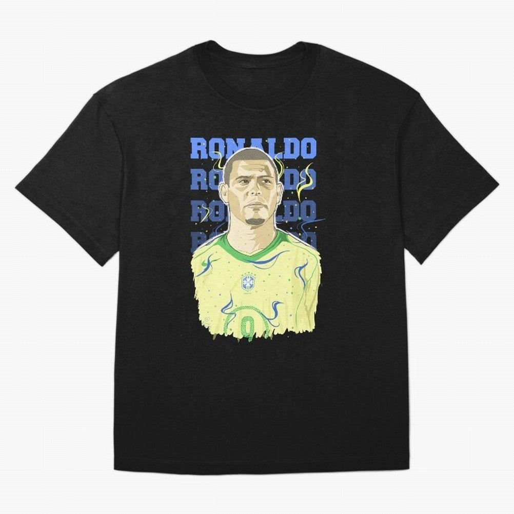 Ronaldo Oversized T-Shirt Share the Excitement of FIFA World Cup 2026 USA Canada Mexico Spirit, Filled with Argentina, Mbappe and Neymar, Retro Football Energy, Iconic Rivalries, Trophy Chase Drama and Stadium Atmosphere; Ideal for Football Dads,