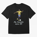 The True Ronaldo Oversized T-Shirt Celebrate National Team Dreams in FIFA World Cup 2026 Spirit, with France, Messi, Vintage Soccer Flavor, Modern Football Stars, National Flags and Final Night Emotion; Made for Collectors Who Enjoy Iconic Players,