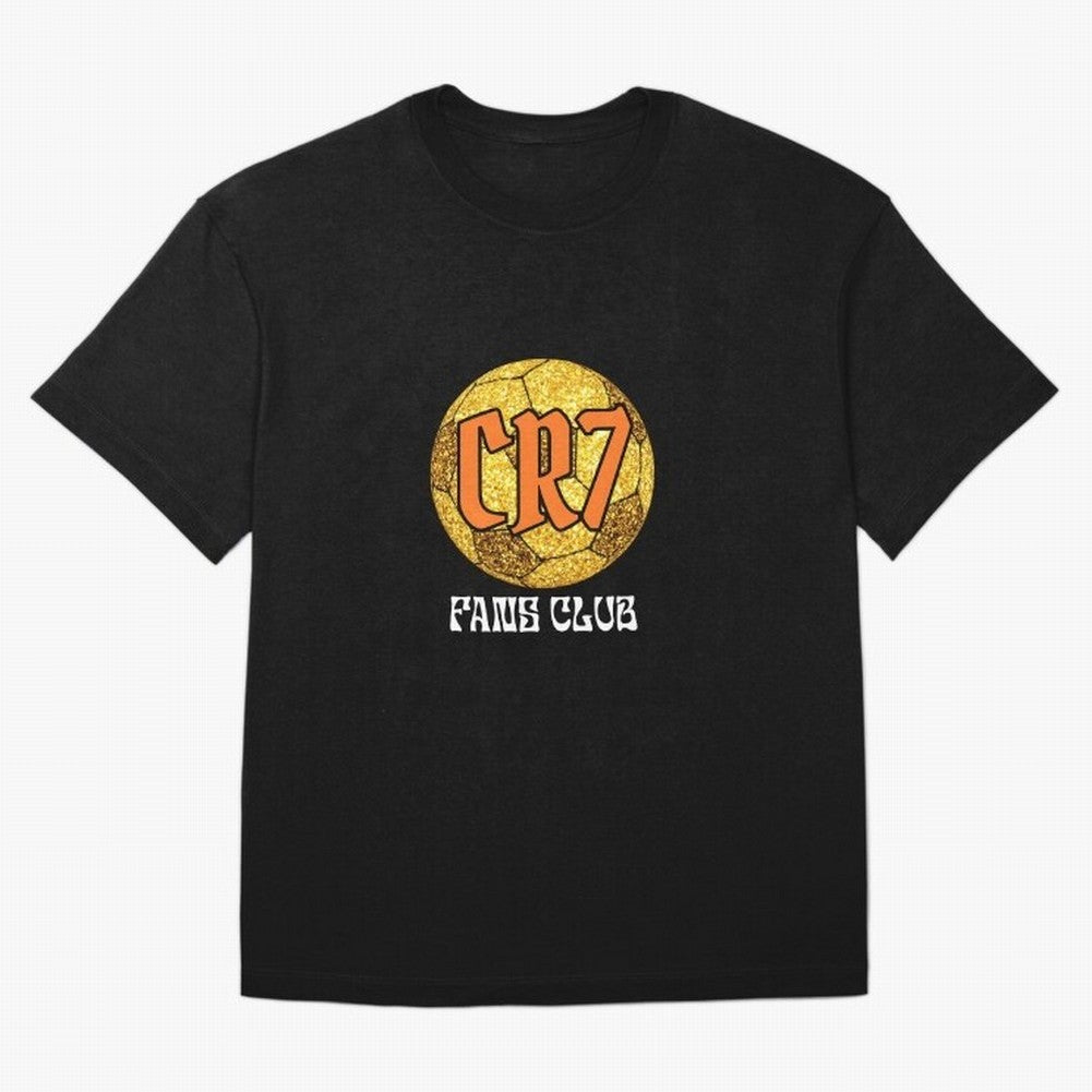 CR7 BLK3 Oversized T-Shirt Build FIFA World Cup 2026 Highlighting Haaland, France Energy, Sports Nostalgia, International Competition, Famous Players and Unforgettable Victories; Ideal for Passionate Fans Who Love Underdog Stories, Superstar Goals