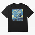 Ronaldo Ronaldo Van Gogh Style Oversized T-Shirt Support Iconic Players in FIFA World Cup 2026 USA Canada Mexico Spirit, Inspired by Brazil, Portugal and Argentina, CR7 and Messi, Stadium Chants, National Pride, Trophy Dreams and Unforgettable