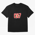CR7 RED Oversized T-Shirt Celebrate Supporters United by FIFA World Cup 2026 USA Canada Mexico Driven by CR7, Argentina and Brazil Energy, Stadium Memories, Football Loyalty, International Chants and Championship Tradition; Ideal for Fans Who