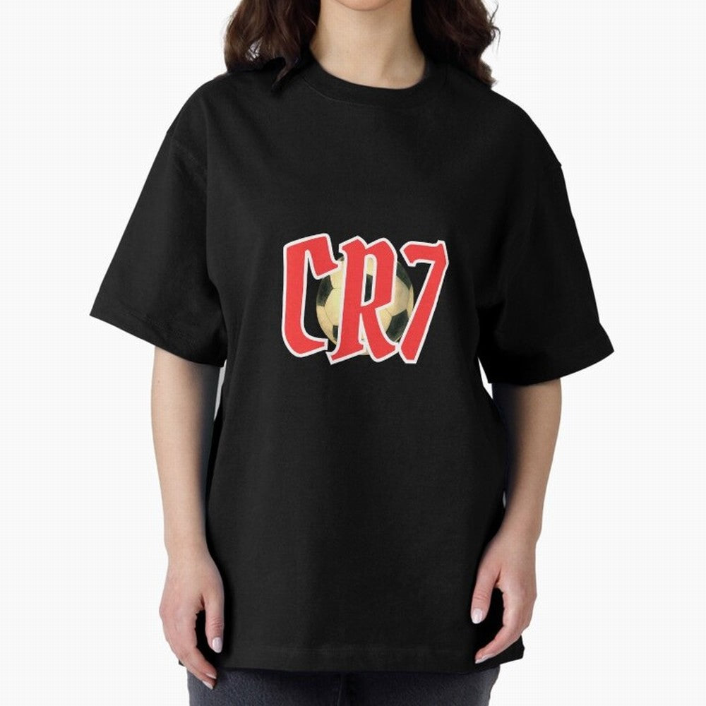 CR7 RED Oversized T-Shirt Celebrate Supporters United by FIFA World Cup 2026 USA Canada Mexico Driven by CR7, Argentina and Brazil Energy, Stadium Memories, Football Loyalty, International Chants and Championship Tradition; Ideal for Fans Who