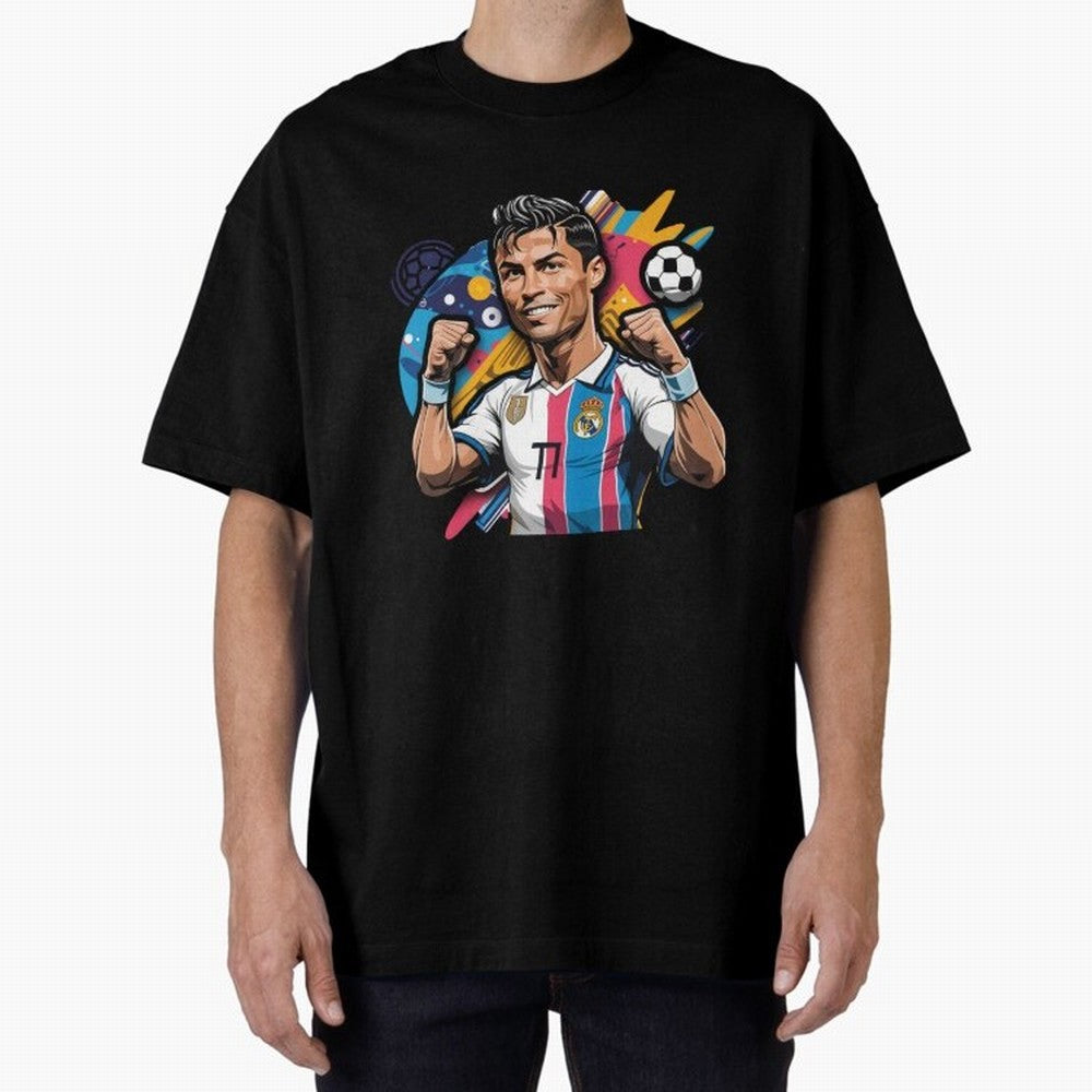 Cristiano Ronaldo cr7 Oversized T-Shirt Bring International Match Energy to FIFA World Cup 2026 Celebrating CR7, England Energy, Football History, Final Match Energy, Crowd Noise and Once in a Lifetime Moments; Made for Die Hard Supporters, Soccer