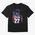 Lamine Yamal Football Player Wpap Art Oversized T-Shirt Join Supporters Worldwide for FIFA World Cup 2026 USA Canada Mexico Spirit, Built around England, Cristiano Ronaldo, Haaland and CR7, Football Festival Excitement, Trophy Ambitions, Country