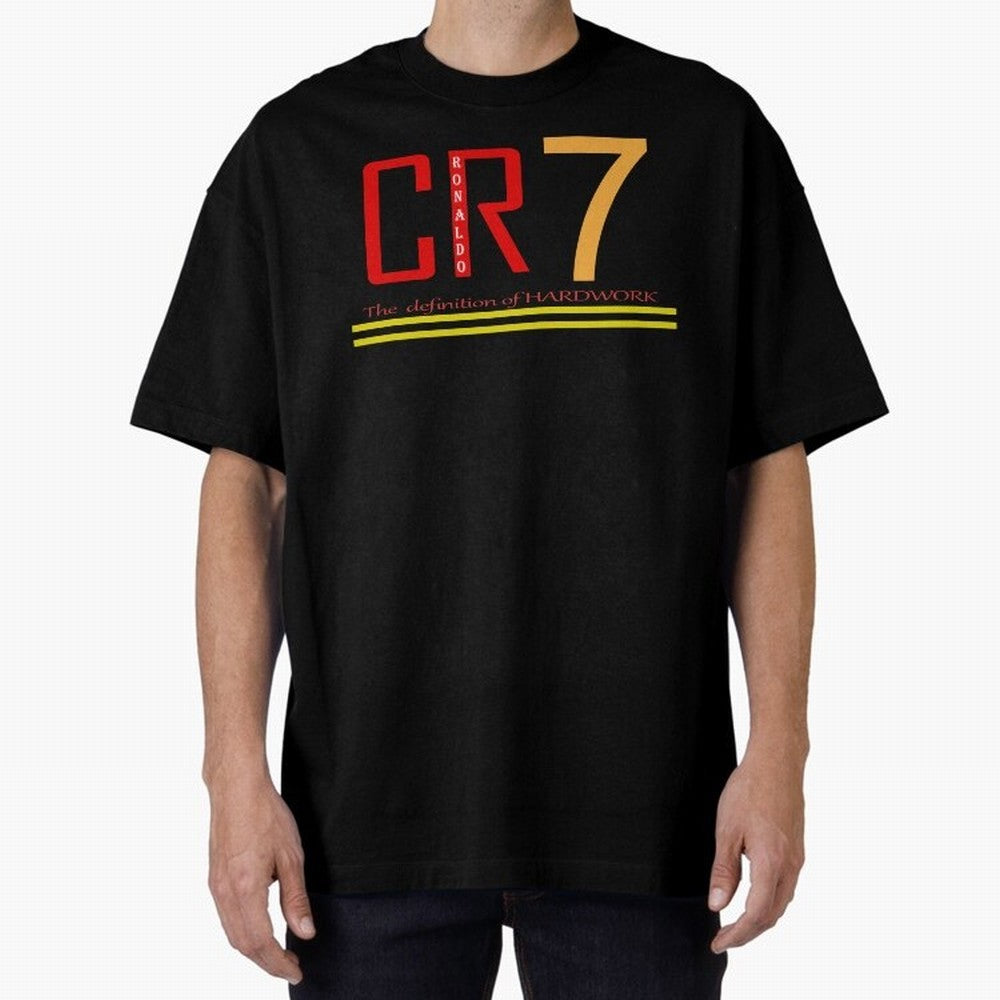 Christiano Ronaldo T-shirts Oversized T-Shirt Bring Trophy Dreams to FIFA World Cup 2026 Spirit, Connected to England and Germany, Mbappe, Champion Mindset, Group Stage Buzz, Knockout Tension and Passionate Fan Culture; Ideal for Football Dads,