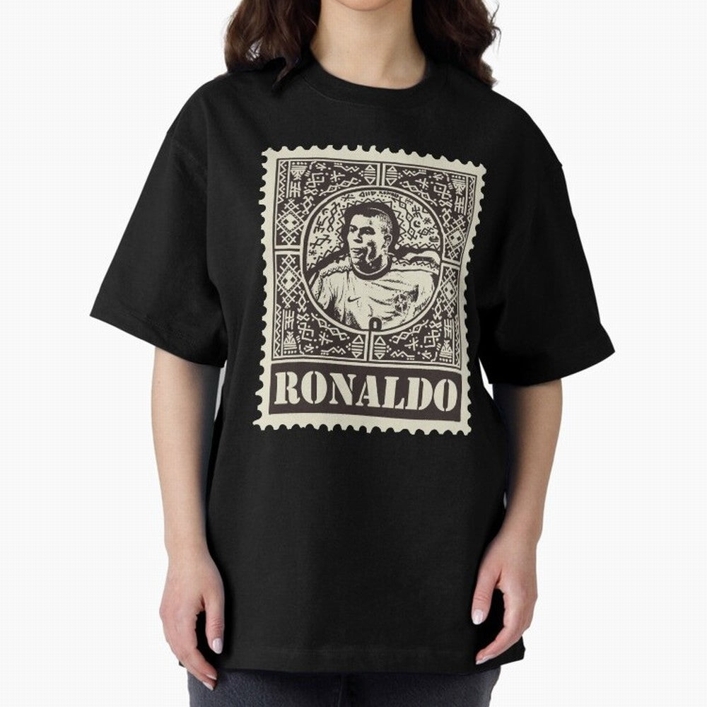 LEGEND FOOTBALL Oversized T-Shirt Keep the Legacy of FIFA World Cup 2026 USA Canada Mexico Built around CR7 and Messi, Brazil, Portugal and Argentina Energy, Vintage Soccer Flavor, Modern Football Stars, National Flags and Final Night Emotion; Made