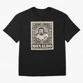 LEGEND FOOTBALL Oversized T-Shirt Keep the Legacy of FIFA World Cup 2026 USA Canada Mexico Built around CR7 and Messi, Brazil, Portugal and Argentina Energy, Vintage Soccer Flavor, Modern Football Stars, National Flags and Final Night Emotion; Made