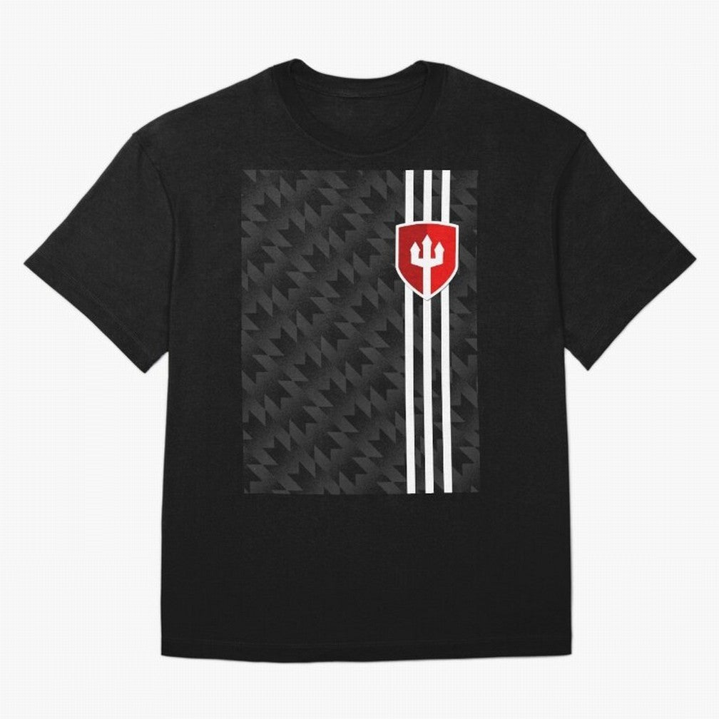 Manchester United 2017/18 3rd Kit Jersey Pattern Oversized T-Shirt Capture Stadium Memories from the FIFA World Cup 2026 Journey through Messi and Cristiano Ronaldo Highlights, Portugal, Spain and Germany Pride, Soccer Culture, Superstar Moments,