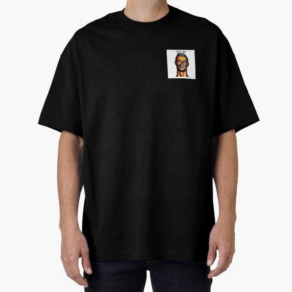 rnldo Oversized T-Shirt Join the Global Buzz around FIFA World Cup 2026 USA Canada Mexico Spirit, Connected to Argentina, Cristiano Ronaldo, Haaland and CR7, Championship Spirit, Famous Goals, Roaring Crowds and International Football Unity; Built
