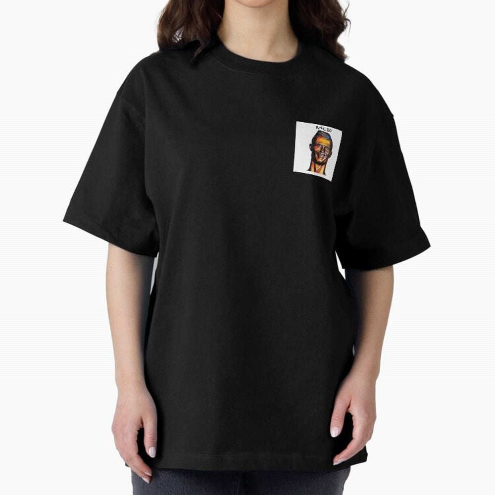 rnldo Oversized T-Shirt Join the Global Buzz around FIFA World Cup 2026 USA Canada Mexico Spirit, Connected to Argentina, Cristiano Ronaldo, Haaland and CR7, Championship Spirit, Famous Goals, Roaring Crowds and International Football Unity; Built