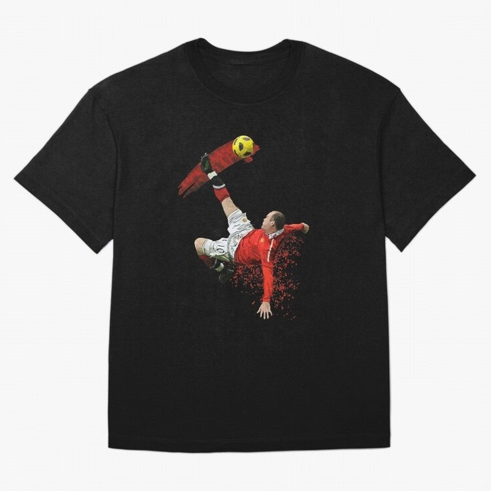 Wayne Rooney Oversized T-Shirt Spotlight FIFA World Cup 2026 Group Stage Spirit, Highlighting England and Germany, Neymar, Goal Celebration Energy, Supporter Heritage, Football Icons and Worldwide Tournament Joy; Ideal for Football Dads, Football