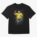 R9 Ronaldo Football Legend Oversized T-Shirt Bring a Vintage Feel to the FIFA World Cup 2026 Group Stage Journey through Neymar, Haaland and Cristiano Ronaldo Highlights, England, France and Netherlands Pride, Fan Favorite Moments, National Team