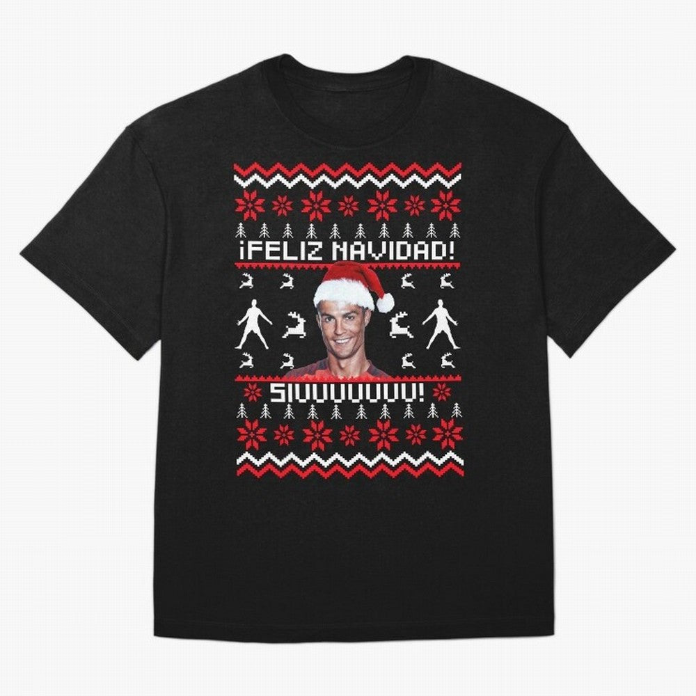 Cristiano Ronaldo El Bicho SIUU Ugly Sweater Oversized T-Shirt Carry the Colors and Pride of the FIFA World Cup 2026 USA Canada Mexico Journey through Neymar, Haaland and Cristiano Ronaldo Highlights, England and Germany Pride, Stadium Chants,