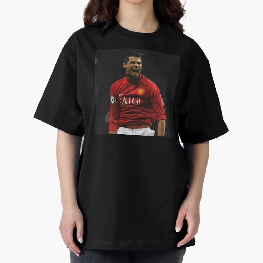 The Manchester United bug 2008 Oversized T-Shirt Make Every Kick Count in Global Football Passion for FIFA World Cup 2026 Group Stage, Made for CR7, Portugal, Spain and Germany, Fan Favorite Moments, National Team Passion, Big Match Drama and