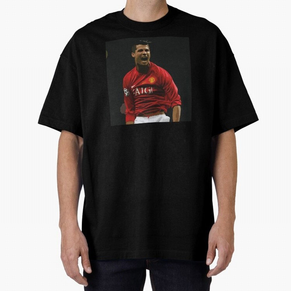 The Manchester United bug 2008 Oversized T-Shirt Make Every Kick Count in Global Football Passion for FIFA World Cup 2026 Group Stage, Made for CR7, Portugal, Spain and Germany, Fan Favorite Moments, National Team Passion, Big Match Drama and
