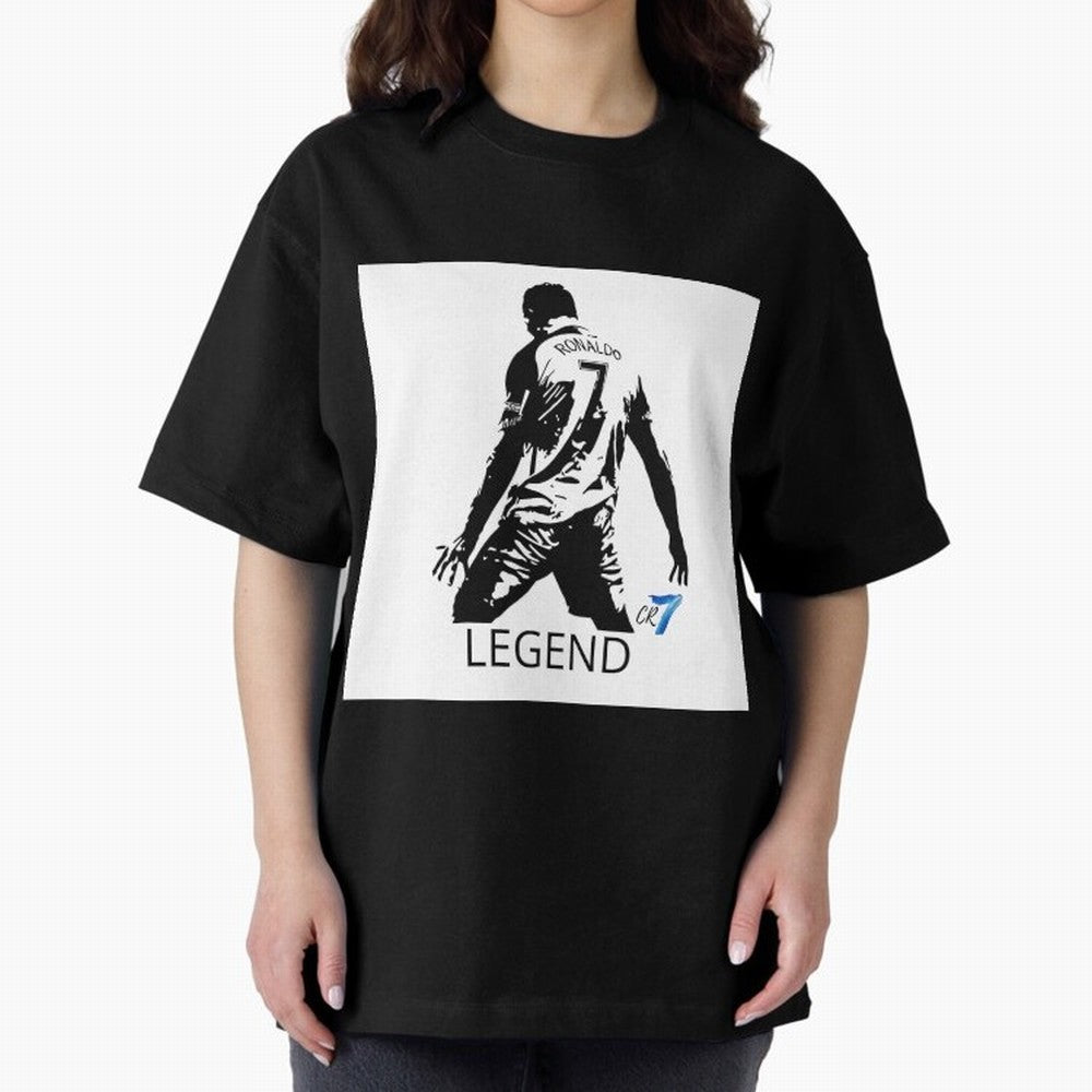 RONALDO legend CR7 Oversized T-Shirt Celebrate Every Goal in the FIFA World Cup 2026 USA Canada Mexico Journey through Messi, CR7 and Mbappe Highlights, Brazil Pride, Game Day Rituals, Football Legends, Country Pride and the Road to the Final;