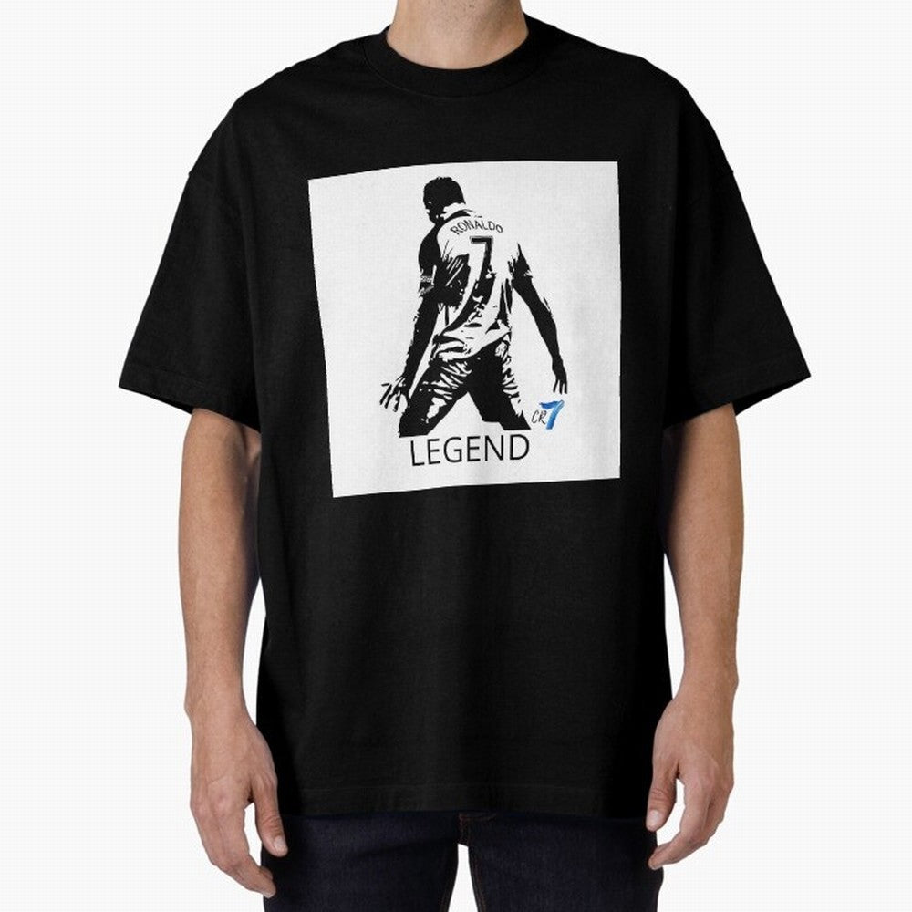RONALDO legend CR7 Oversized T-Shirt Celebrate Every Goal in the FIFA World Cup 2026 USA Canada Mexico Journey through Messi, CR7 and Mbappe Highlights, Brazil Pride, Game Day Rituals, Football Legends, Country Pride and the Road to the Final;