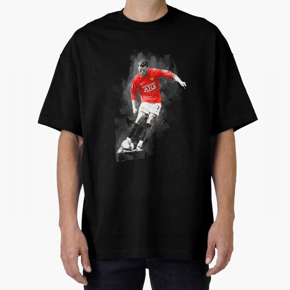Cristiano Ronaldo gift Oversized T-Shirt Keep the Legacy of Global Football Passion for FIFA World Cup 2026, Capturing Haaland and Mbappe, France and Portugal, Stadium Memories, Football Loyalty, International Chants and Championship Tradition;