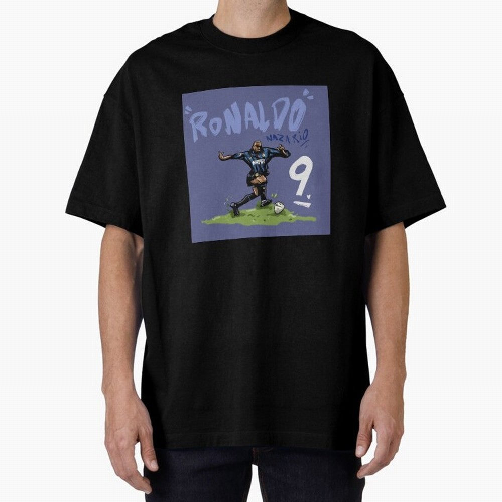 Ronaldo Nazario. Oversized T-Shirt Turn Every Weekend Toward FIFA World Cup 2026 USA Canada Mexico for Fans of Cristiano Ronaldo, Haaland and CR7 and England, Bringing Game Day Rituals, Football Legends, Country Pride and the Road to the Final;
