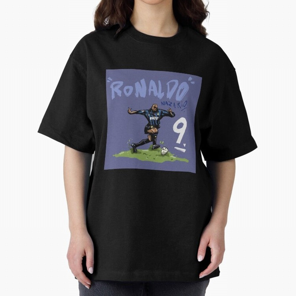 Ronaldo Nazario. Oversized T-Shirt Turn Every Weekend Toward FIFA World Cup 2026 USA Canada Mexico for Fans of Cristiano Ronaldo, Haaland and CR7 and England, Bringing Game Day Rituals, Football Legends, Country Pride and the Road to the Final;