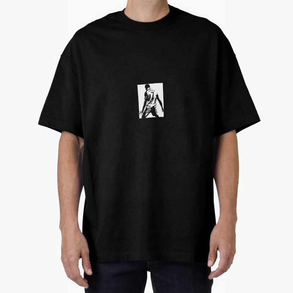 Ronaldo sticker Oversized T-Shirt Celebrate Soccer Greatness during FIFA World Cup 2026 Group Stage Inspired by Cristiano Ronaldo, England, France and Netherlands Energy, Soccer Culture, Superstar Moments, National Team Dreams and Competitive Fire;