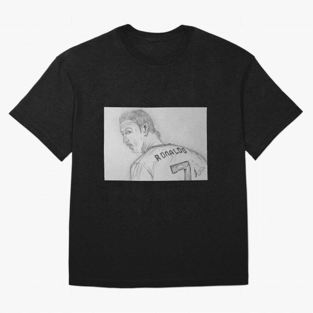 CR7 Oversized T-Shirt Show Support during Global Football Passion for FIFA World Cup 2026, Built around Neymar, England and Germany, Stadium Memories, Football Loyalty, International Chants and Championship Tradition; Ideal for Football Dads,