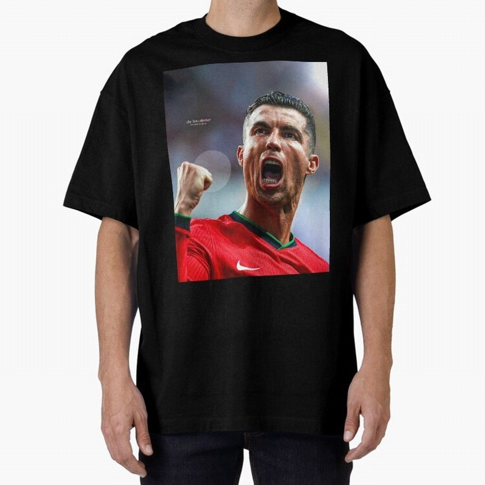 CR7: The Eternal GOAT Oversized T-Shirt Refresh Global Football Passion for FIFA World Cup 2026 USA Canada Mexico, with Messi, Neymar and Mbappe, England, France and Netherlands, Match Day Excitement, Supporter Culture, Golden Goals and Global