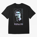 Ronaldo holographic Style Portrait art illustration Oversized T-Shirt Embrace the FIFA World Cup 2026 Group Stage Journey through Haaland Highlights, France Pride, Retro Football Energy, Iconic Rivalries, Trophy Chase Drama and Stadium Atmosphere;