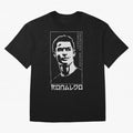 Ronaldo Japanese Style Portrait art illustration Oversized T-Shirt Make Your Look Match FIFA World Cup 2026 for Fans of Neymar, Haaland and Cristiano Ronaldo and England, Bringing Goal Celebration Energy, Supporter Heritage, Football Icons and