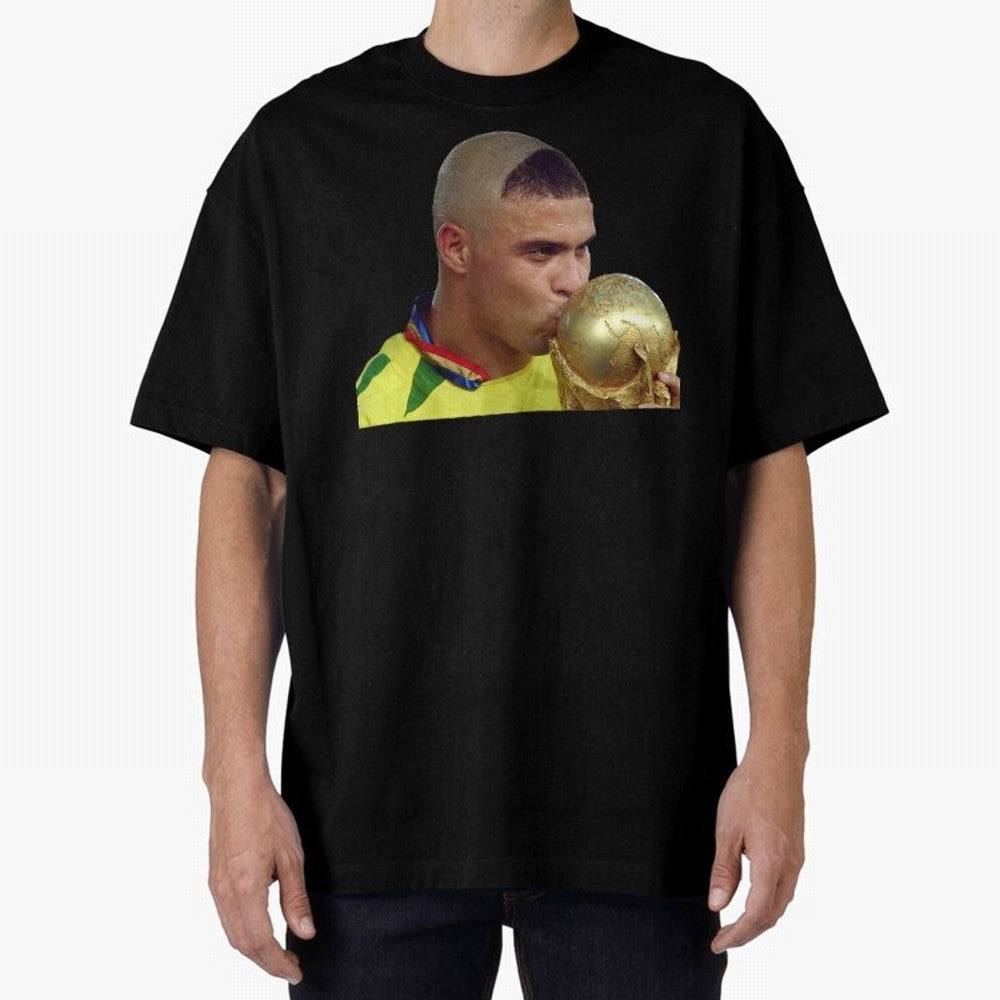 El Fenomeno Oversized T-Shirt Celebrate Global Passion for the FIFA World Cup 2026 Journey through CR7 Highlights, Argentina, France and Brazil Pride, Championship Spirit, Famous Goals, Roaring Crowds and International Football Unity; Made for