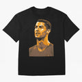 Ronaldo Oversized T-Shirt Follow the Final Road of FIFA World Cup 2026 Highlighting Messi, Argentina, France and Brazil Energy, Sports Nostalgia, International Competition, Famous Players and Unforgettable Victories; Perfect for People Who Love