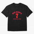 Cristiano Ronaldo Manchester United Oversized T-Shirt Relive the Noise and Pride of FIFA World Cup 2026 Group Stage for Fans of Messi, CR7 and Mbappe and England and Germany, Bringing Match Day Excitement, Supporter Culture, Golden Goals and Global