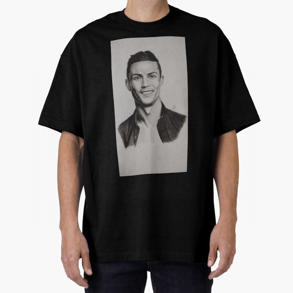CR7 Oversized T-Shirt Follow the Final Road of FIFA World Cup 2026 Group Stage Driven by Messi and Cristiano Ronaldo, England, France and Netherlands Energy, Worldwide Fan Energy, Dramatic Goals, Stadium Lights and Championship Celebrations; Great