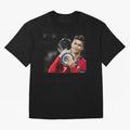 Ronaldo Oversized T-Shirt Embrace FIFA World Cup 2026 USA Canada Mexico for Fans of Messi, CR7 and Mbappe and Brazil, Bringing Stadium Chants, National Pride, Trophy Dreams and Unforgettable Football Memories; Created for Match Day Parties, Soccer