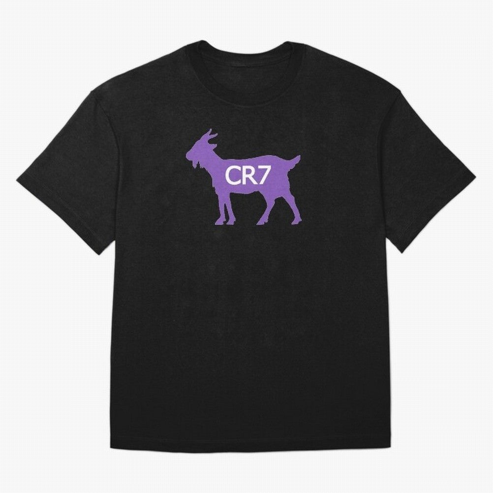 CR7 GOAT Purple Oversized T-Shirt Keep Football History Alive during FIFA World Cup 2026 USA Canada Mexico Connected to CR7, Argentina, France and Brazil Energy, Football History, Final Match Energy, Crowd Noise and Once in a Lifetime Moments;