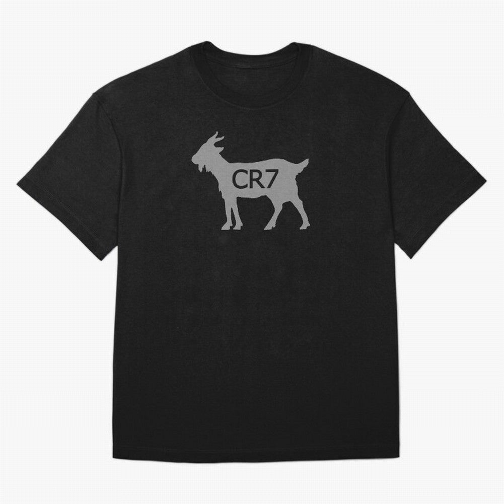 CR7 GOAT Grey 2 Oversized T-Shirt Feel International Energy from the FIFA World Cup 2026 Journey through CR7 and Messi Highlights, Germany Pride, Fan Favorite Moments, National Team Passion, Big Match Drama and Soccer History; Made for Collectors