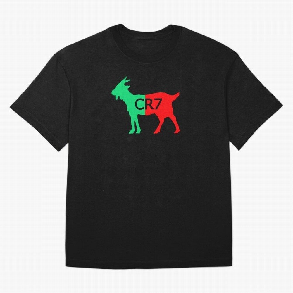 CR7 GOAT Tuga Oversized T-Shirt Show Support during the FIFA World Cup 2026 Group Stage Journey through Haaland Highlights, Spain Pride, Classic Soccer Heritage, Championship Pressure, Fan Loyalty and International Pride; Created for Match Day