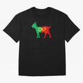 CR7 GOAT Tuga 3 Oversized T-Shirt Celebrate Fan Culture around Match Day Hype around FIFA World Cup 2026 Group Stage, Haaland, England and Germany, Supporter Pride, Iconic Celebrations, Legendary Names and Global Match Day Energy; Great for