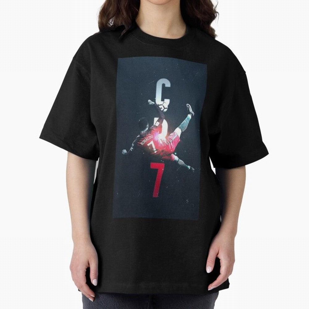 mask trand Oversized T-Shirt Fuel Global Football Passion for FIFA World Cup 2026 USA Canada Mexico, Centered on Messi and Cristiano Ronaldo, Portugal, Championship Spirit, Famous Goals, Roaring Crowds and International Football Unity; Made for