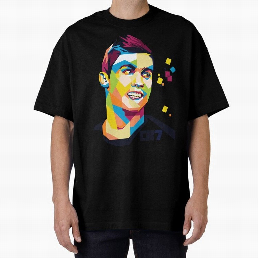 Cristiano Ronaldo Oversized T-Shirt Feel FIFA World Cup 2026 USA Canada Mexico Spirit, with Brazil, Neymar, Worldwide Fan Energy, Dramatic Goals, Stadium Lights and Championship Celebrations; Made for Collectors Who Enjoy Iconic Players, Country