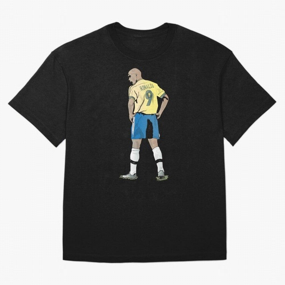 RONALDO NAZARIO 9 Oversized T-Shirt Feel International Energy from FIFA World Cup 2026 Centered on CR7, Argentina Energy, Stadium Memories, Football Loyalty, International Chants and Championship Tradition; Great for Watch Parties, Sports Bars,