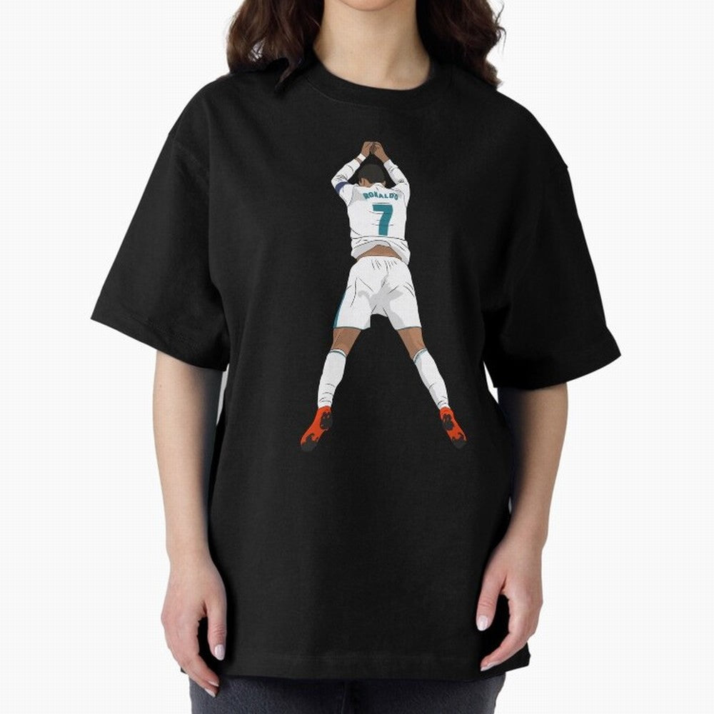 Cristiano Ronaldo Iconic Celebration Oversized T-Shirt Make the Season About the FIFA World Cup 2026 Group Stage Journey through Haaland and Mbappe Highlights, France Pride, Stadium Chants, National Pride, Trophy Dreams and Unforgettable Football