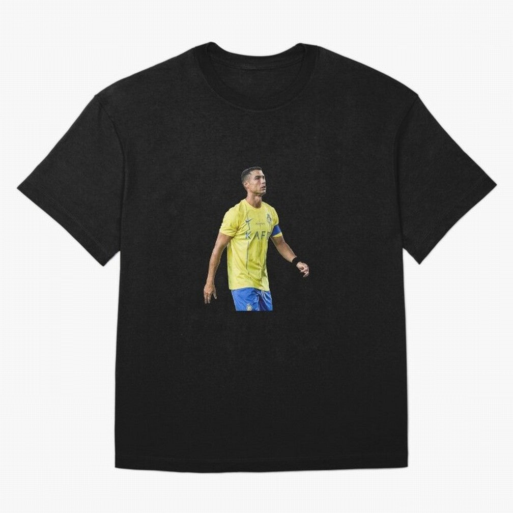 Ronaldo Al Nassar Oversized T-Shirt Stand Out with Spirit from FIFA World Cup 2026 USA Canada Mexico Driven by Cristiano Ronaldo, Haaland and CR7, Brazil Energy, Football History, Final Match Energy, Crowd Noise and Once in a Lifetime Moments;
