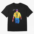 Ronaldo Nazario Oversized T-Shirt Celebrate Soccer Greatness during FIFA World Cup 2026 Spirit, Made for Germany, Cristiano Ronaldo, Supporter Pride, Iconic Celebrations, Legendary Names and Global Match Day Energy; Great for Watch Parties, Sports