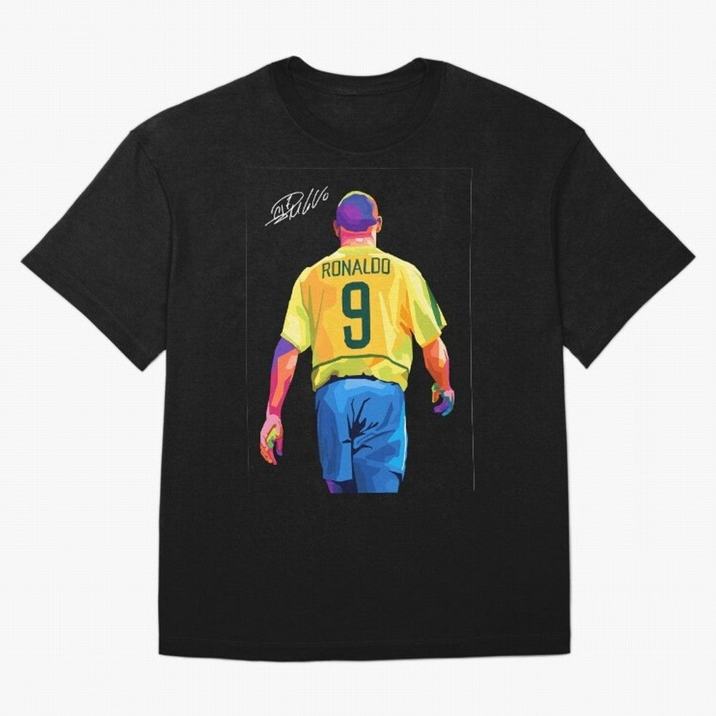 Ronaldo Nazario Oversized T-Shirt Celebrate Soccer Greatness during FIFA World Cup 2026 Spirit, Made for Germany, Cristiano Ronaldo, Supporter Pride, Iconic Celebrations, Legendary Names and Global Match Day Energy; Great for Watch Parties, Sports